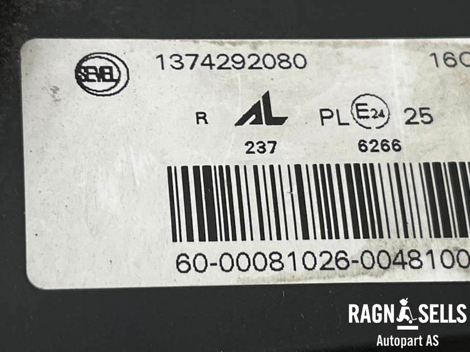 Frontlykt høyre halogen til Fiat Ducato 2014-->>  (1374292080|)