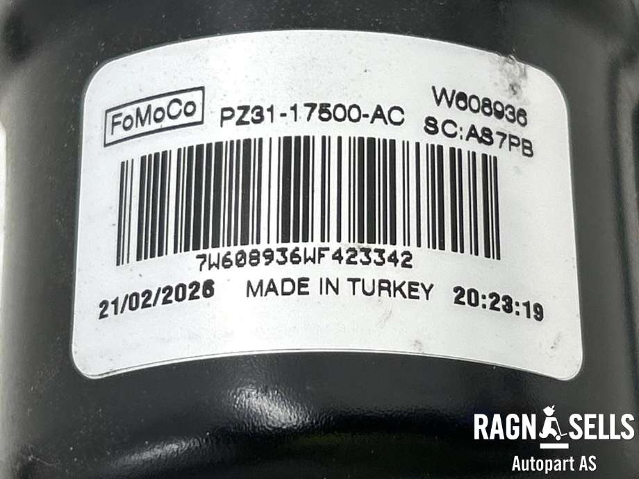 Viskermotor frontrute komplett m/overføring til Ford Transit Custom 2023-->> (Type II)  (2864772|PZ31 17500 AC|)