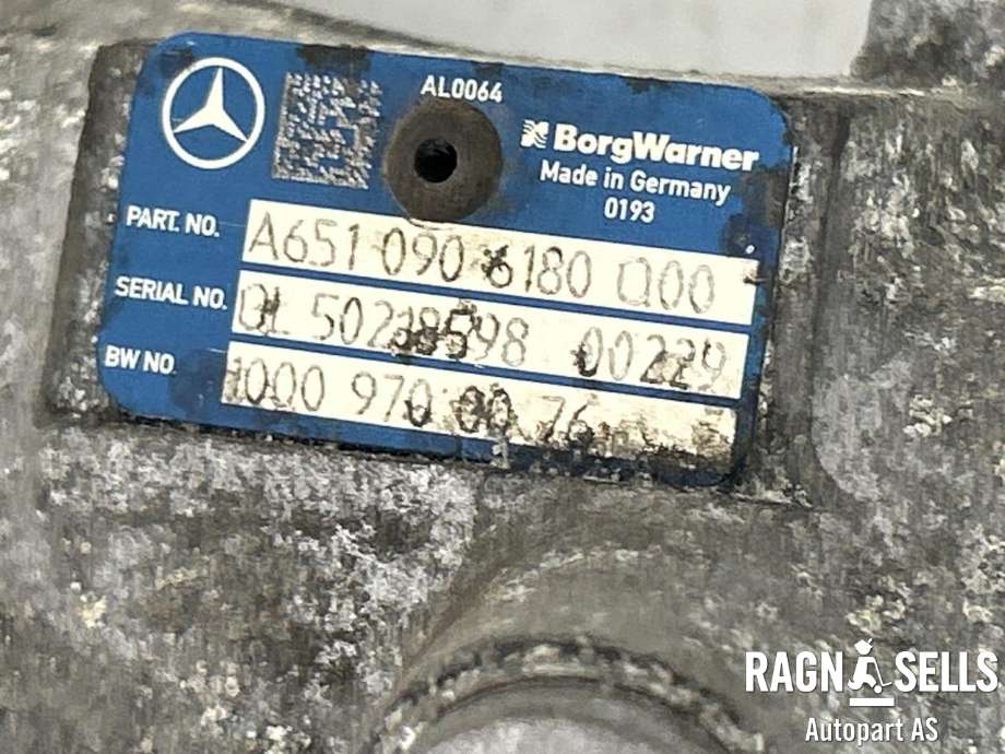 Turbo til Mercedes GLK 2008-2015 (X204) (X204) (A 651 090 61 80|)