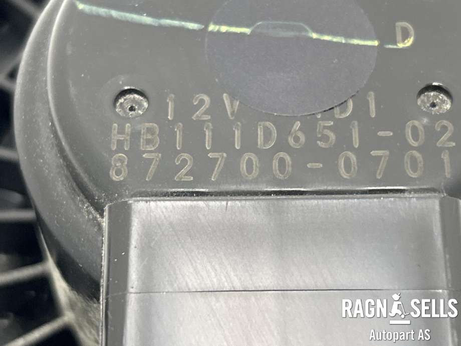 Varmeapparat motor til Mazda 3 2013-2016 (Type III, Fase 1) (KD4561B10|)