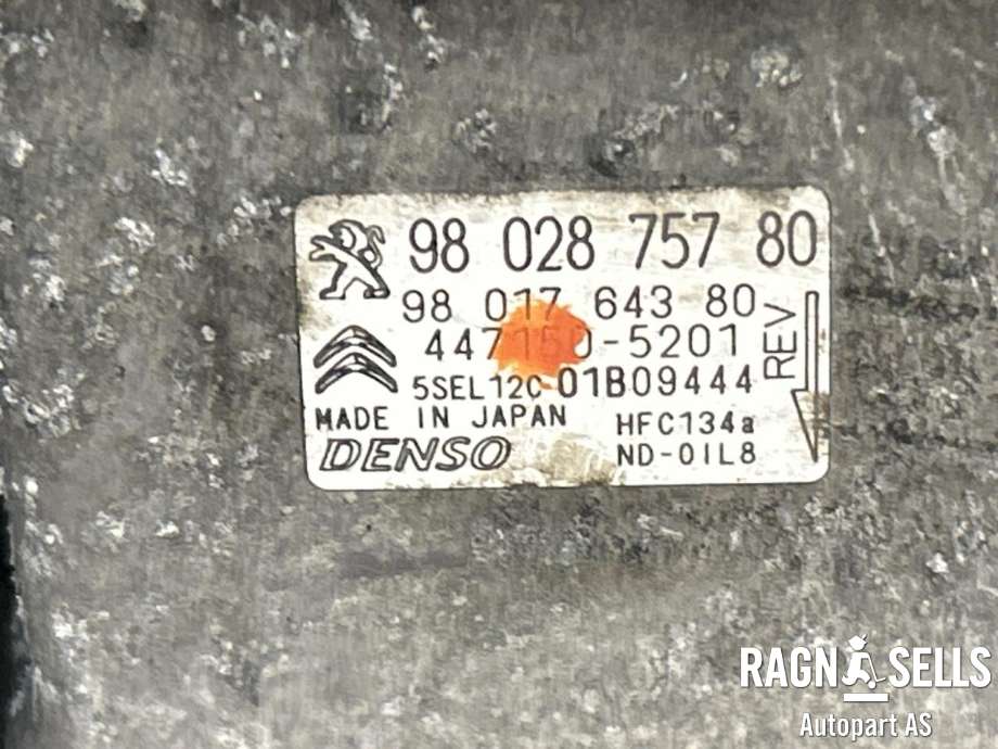 Aircondition kompressor til Peugeot Partner 2015-2019 (Type II, Fase 2)  (98 197 149 80|98 028 757 80|)