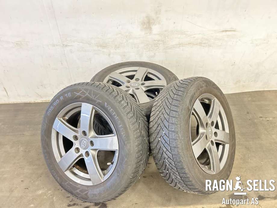 Hjulsett aluminium vinter til Kia Soul 2014-2019 (Type II) (VREDSTEIN|)