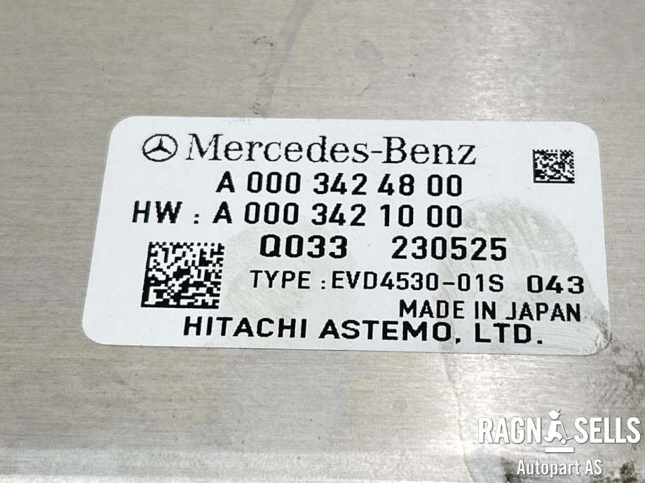 DCDC converter elbil til Mercedes EQV 2020-->> (W447) (W447) (A 000 342 48 00|)