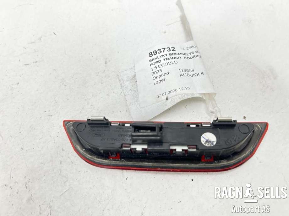 Baklykt bremselys bakrute til Ford Transit Courier 2018-2023 (Type I, Fase 2) (2552866|)