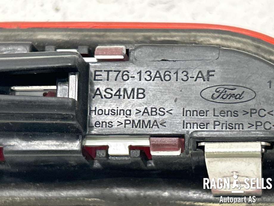 Baklykt bremselys bakrute til Ford Transit Courier 2018-2023 (Type I, Fase 2) (2552866|)