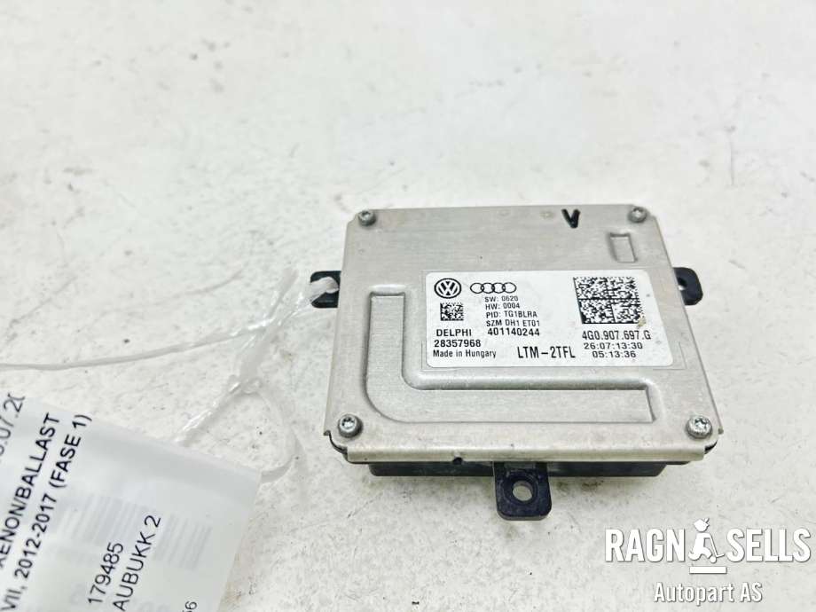 Styreenhet xenon/ballast til VW Golf VII 2012-2017 (Fase 1)  (4G0 907 697 F|4G0 907 697 G|)