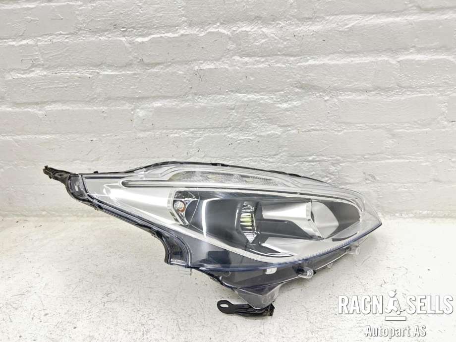 Frontlykt høyre halogen til Peugeot 208 2012-2019 (Type I)  (98 108 058 80|16 853 527 80|)