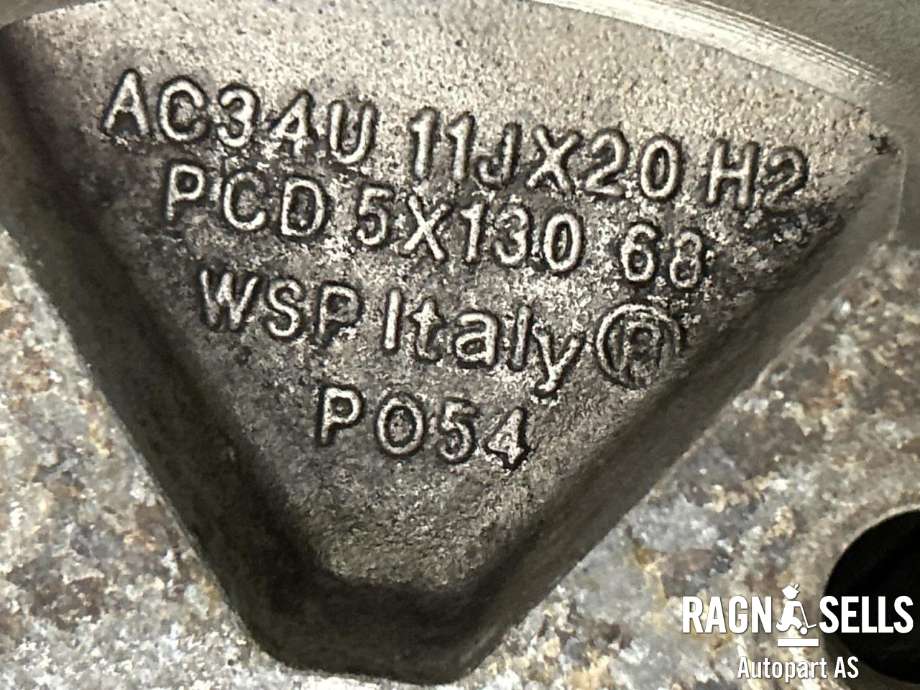 Felgsett aluminium til Porsche Cayenne 2010-2017 (92A) (92A) 