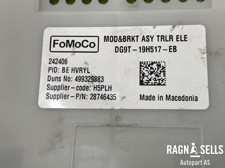 Styreenhet diverse til Ford Mustang Mach-e 2020-->> (DG9T-19H517-EB|)
