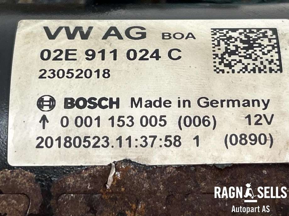 Starter diesel til VW Transporter / Caravelle 2015-2019 (T6) (T6) (02E 911 024 C|)
