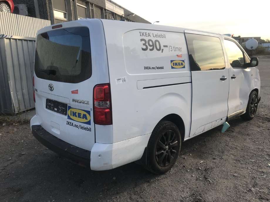 Toyota Proace 2016-->> (Type II) , Motorkode: 4WZ-FTV AH01, Girkassekode: