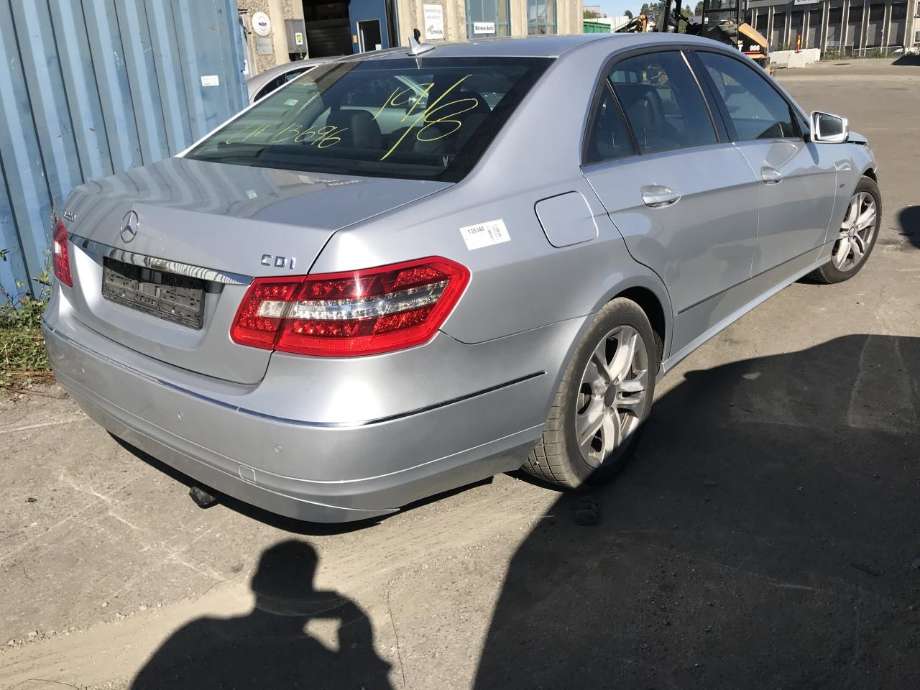 Mercedes E-Klasse 2009-2013 (Fase 1) (W212) (W212), Motorkode: 651924 30 070681, Girkassekode: 722646 07 803800