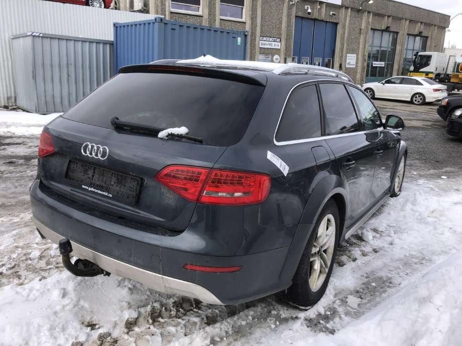 Audi A4, Allroad 2009-2016 (Type I) (B8) (B8), Motorkode: CAHA, Girkassekode: