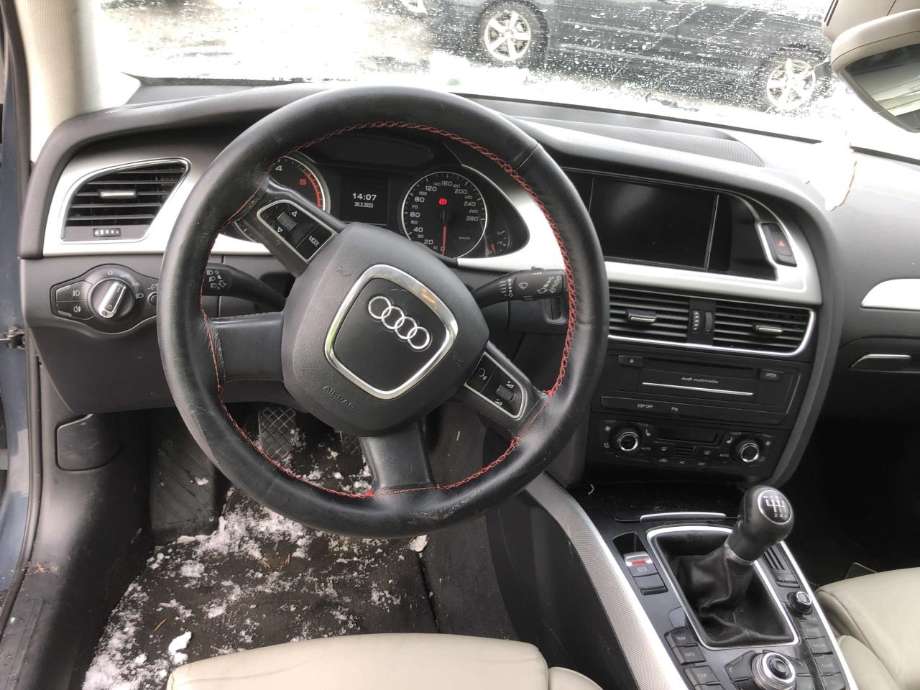 Audi A4, Allroad 2009-2016 (Type I) (B8) (B8), Motorkode: CAHA, Girkassekode: