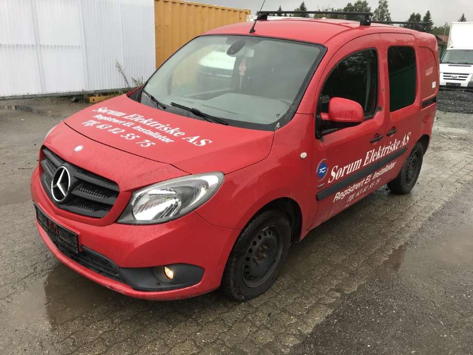 Mercedes Citan 2012-2021 (W415) (W415), Motorkode: K9K B6, Girkassekode: 