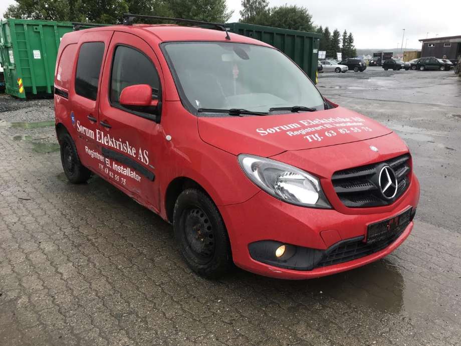 Mercedes Citan 2012-2021 (W415) (W415), Motorkode: K9K B6, Girkassekode: 