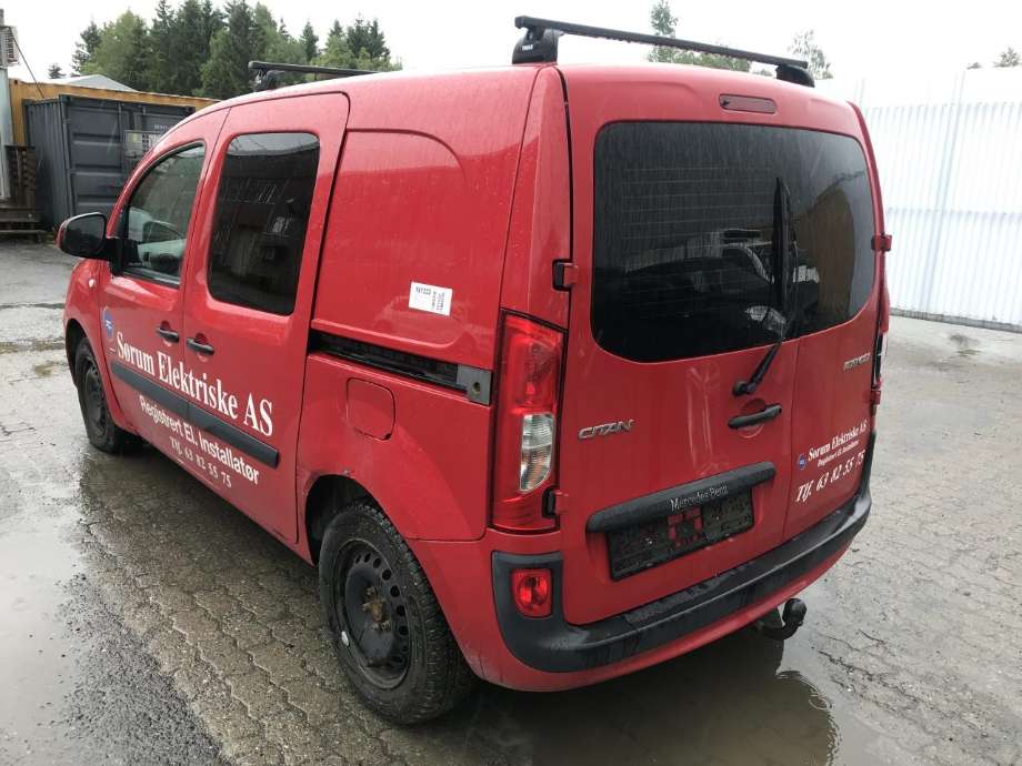 Mercedes Citan 2012-2021 (W415) (W415), Motorkode: K9K B6, Girkassekode: 