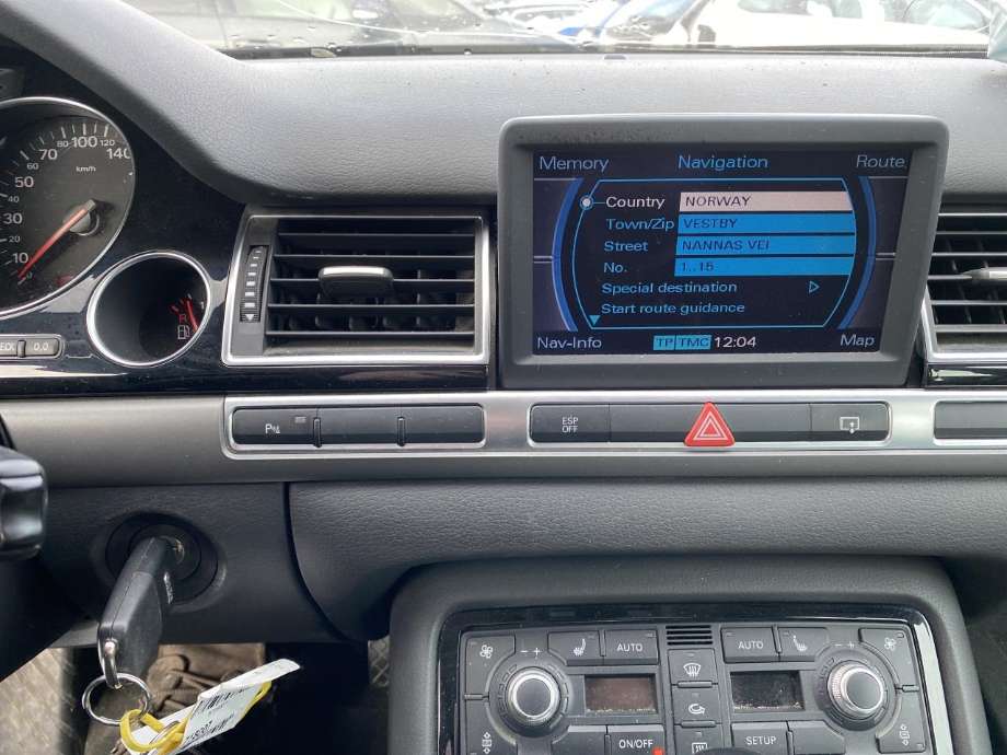 Audi A8 2003-2010 (Type II) , Motorkode: ASB, Girkassekode: GZV
