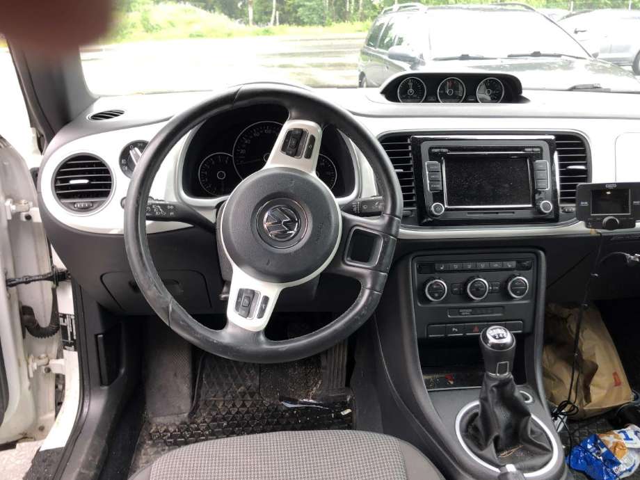 VW Beetle 2011-2018 (Type II) , Motorkode: CBZ, Girkassekode: NBY