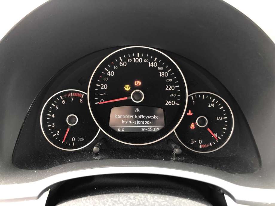 VW Beetle 2011-2018 (Type II) , Motorkode: CBZ, Girkassekode: NBY