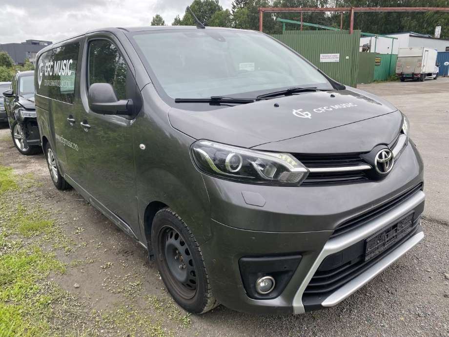 Toyota Proace 2016-->> (Type II) , Motorkode: BH01, Girkassekode: 