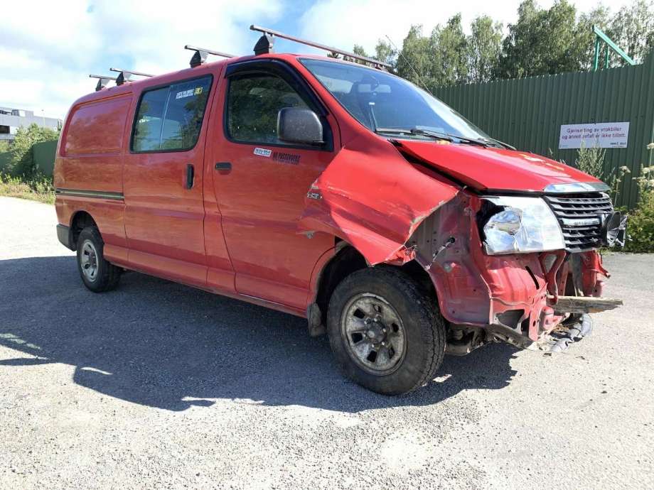 Toyota Hiace 2007-2012 (Fase 3) , Motorkode: 2KD-FTV, Girkassekode: 
