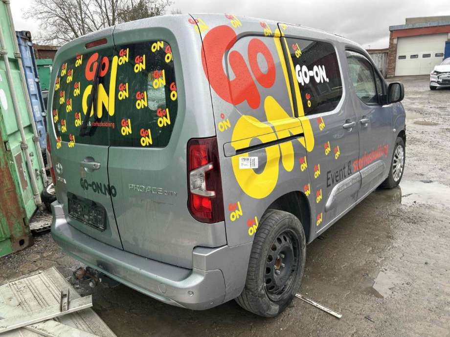 Toyota Proace City 2020-->> , Motorkode: YH01, Girkassekode: 