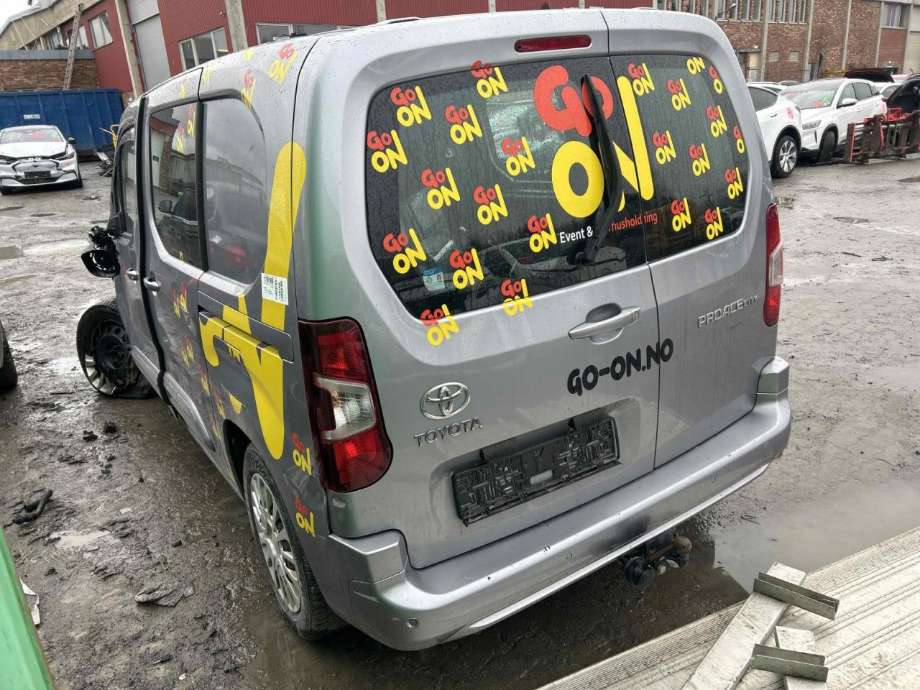 Toyota Proace City 2020-->> , Motorkode: YH01, Girkassekode: 