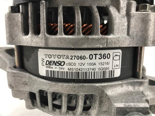 Dynamo til Toyota Avensis 2015-2019 (Type III, Fase 2)  (DENSO|270600T360|)