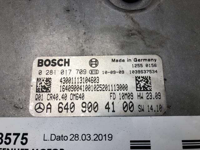 Styreenhet motor til Mercedes A-Klasse 2005-2012 (W169) (W169) (BOSCH|A 640 900 50 00|)