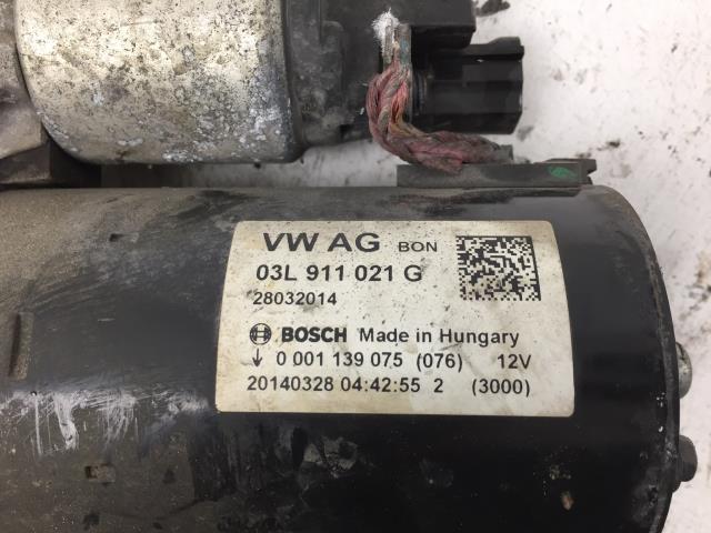 Starter diesel til Audi A4 2007-2014 (Type IV) (B8) (B8) (BOSCH|03L911021G|03L911021EX|03L911021E|03L911024|03L911024A|03L911024B|03L911024BX|)