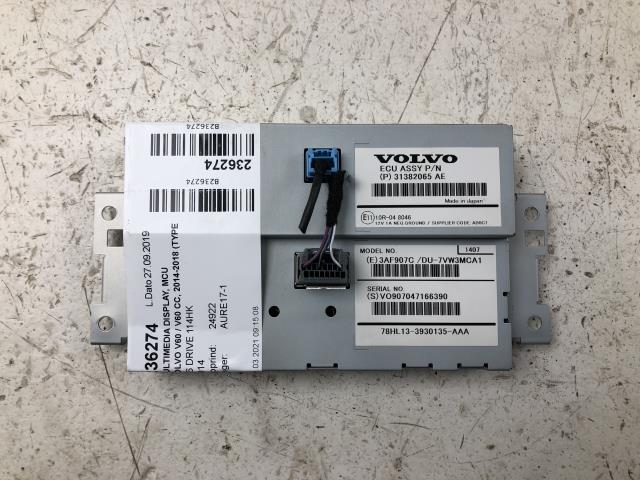 Bilstereo navigasjon skjerm til Volvo V60/V60 CC 2013-2018 (Type I, Fase 2) (31382065|)