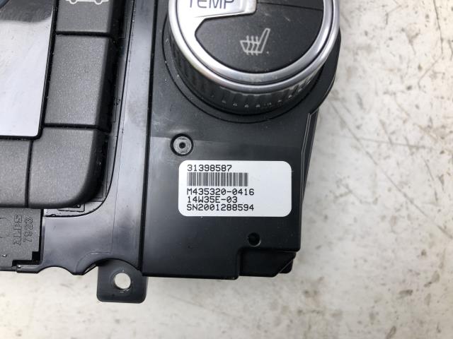 Varmeapparat betjening til Volvo V60/V60 CC 2013-2018 (Type I, Fase 2)  (31398587|)