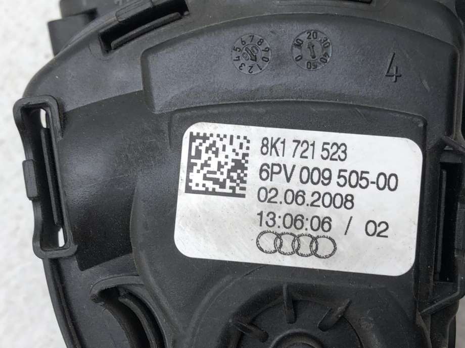 Pedal gass til Audi A4 2007-2014 (Type IV) (B8) (B8) (AUDI|8K1721523|6PV00950500|)