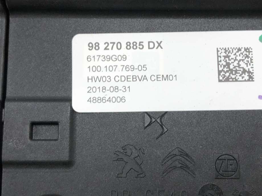 Girstang/girvelger automat til Peugeot 5008 2017-->> (Type II)  (16 318 881 80|)
