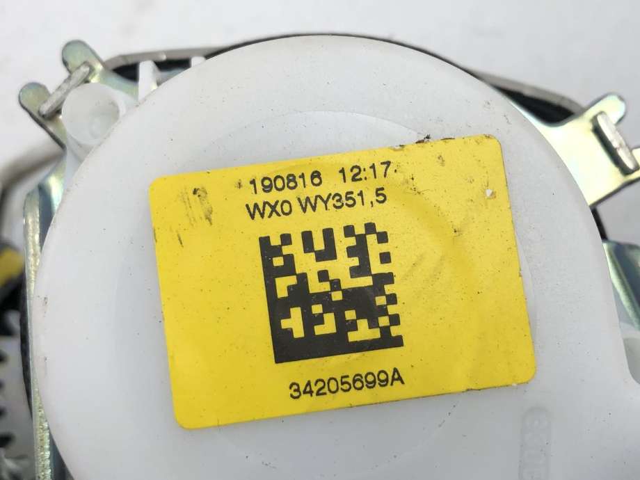 Sikkerhetsbelte foran høyre til VW Polo 2014-2017 (Type V, Fase 2)  (6R4 857 706 B|)