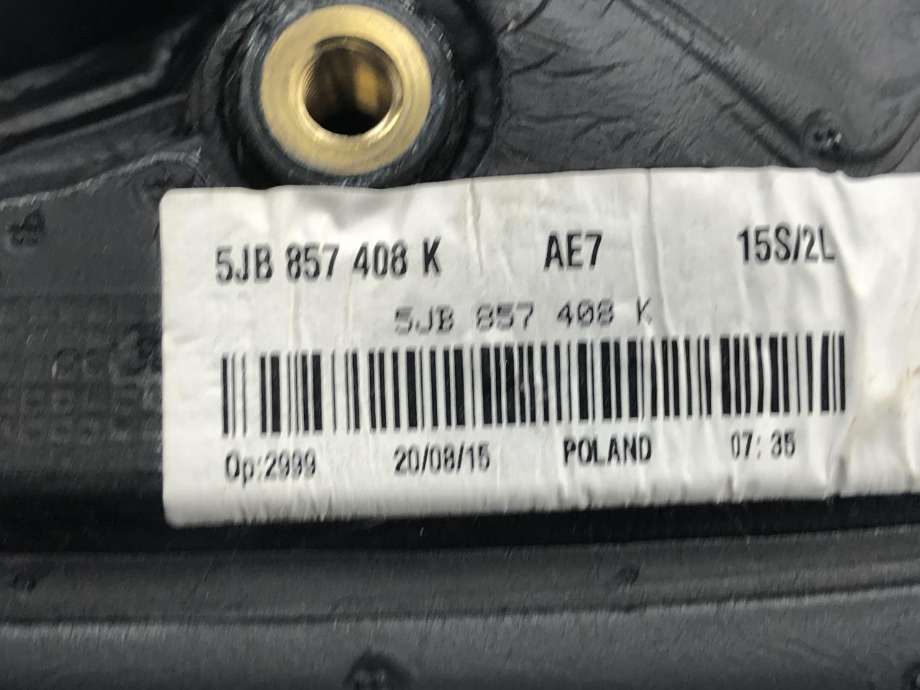 Speil høyre til Škoda Rapid 2012-2019 (5JB 857 508 E|5JB857408K|)