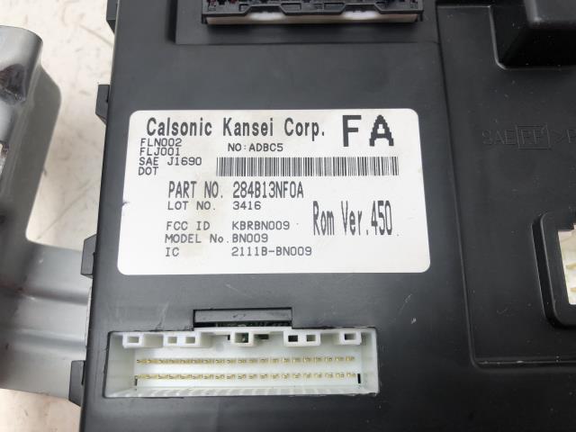 Styreenhet comfort (BCM) til Nissan Leaf 2011-2017 (Type I)  (284B13NF0A|)