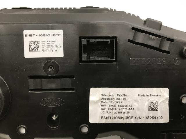 Instrumentpanel til Ford Focus 2011-2014 (Type III, Fase 1)  (BM5T10849BCE|5580301|BM5T10849BCM)