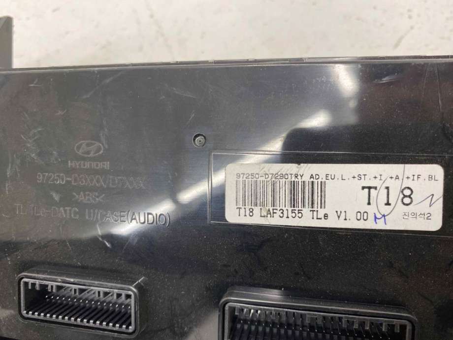 Varmeapparat betjening til Hyundai Tucson 2015-2020 (97250D7290|)