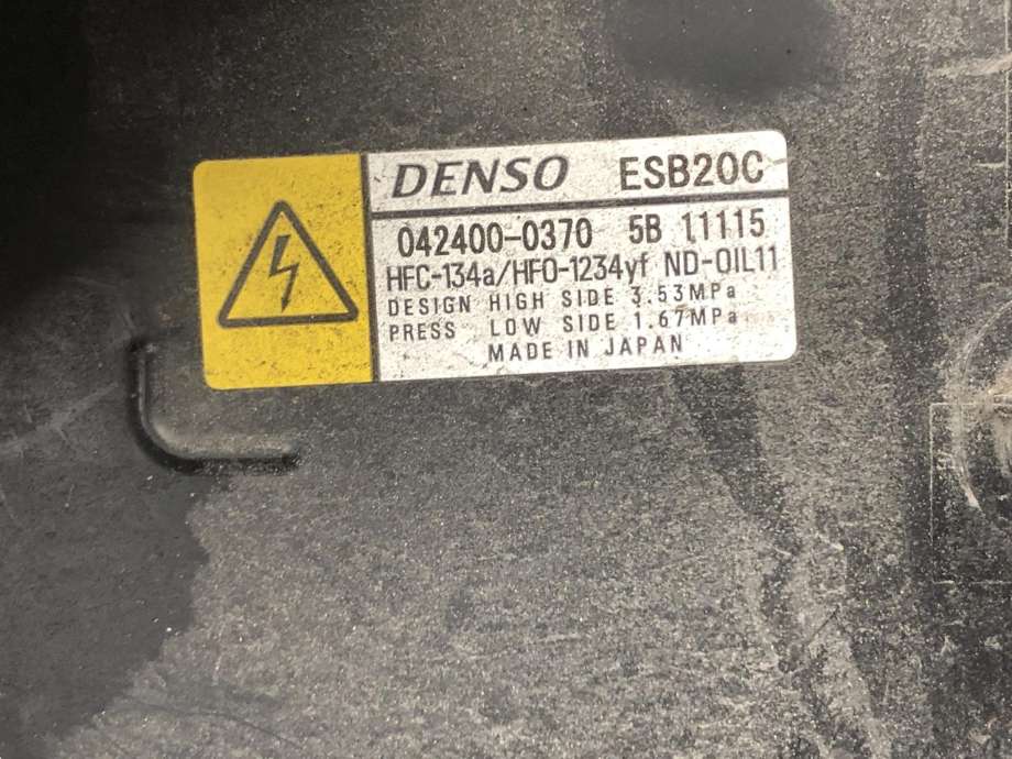 Aircondition kompressor hybrid til Toyota C-HR 2016-->> (8837047092|)