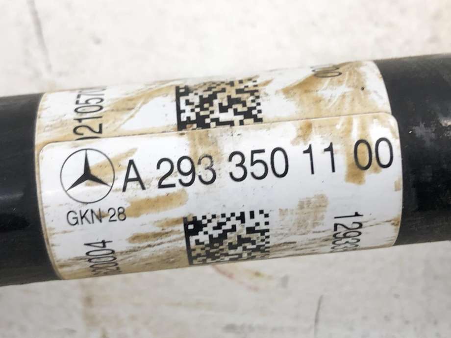 Drivaksel høyre bak, elbil til Mercedes EQC 2019-->>  (A 293 350 11 00|)