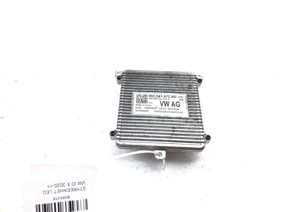 Styreenhet LED til VW ID.3 2020-->>  (992 941 572 AE|)