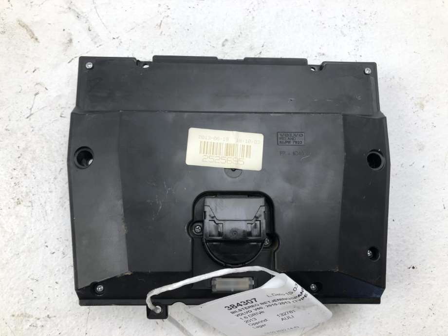 Bilstereo betjeningspanel til Volvo V60 2010-2013 (Type I, Fase 1)  (31398065|)