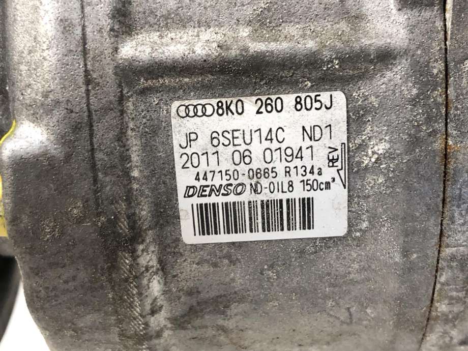 Aircondition kompressor til Audi A5 2007-2016 (Type I)  (8K0260805J|8E0260805AS|4G0260805B|4F0260805D|4F0260805AJ|)