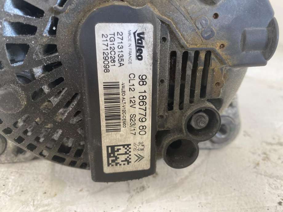 Dynamo til Citroën C3 2016-->> (Type III)  (9818677980|)