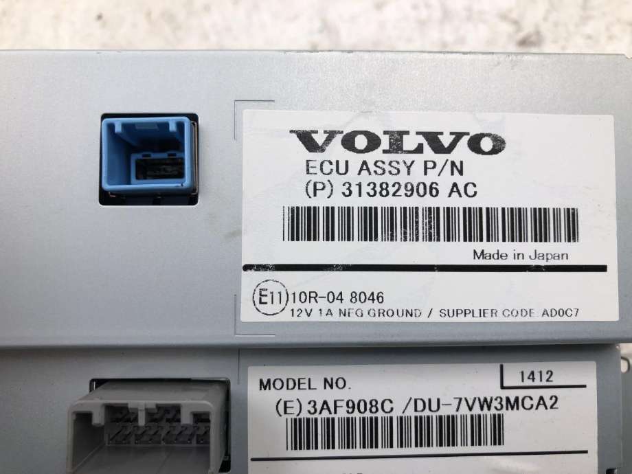 Bilstereo navigasjon skjerm til Volvo V70 2014-2016 (Type III, Fase 2)  (36011331|)