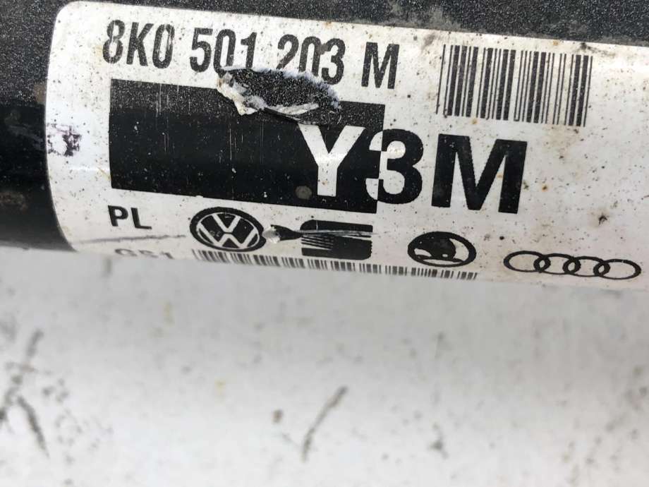 Drivaksel venstre bak, diesel/automat til Audi A4, Allroad 2009-2016 (Type I) (B8) (B8) (8K0 501 203 M|)