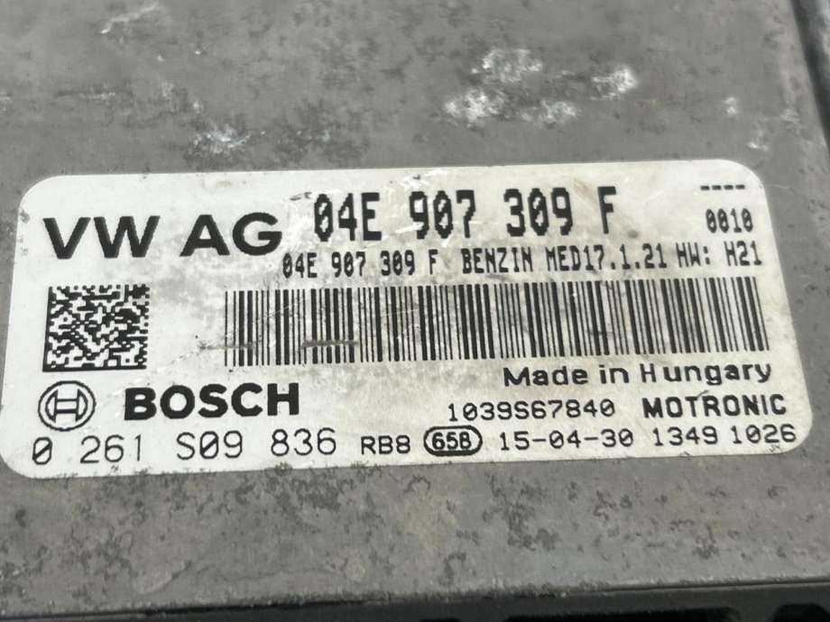 Styreenhet motor til Audi A3 2012-2016 (Type III, Fase 1)  (04E 906 023 F|)