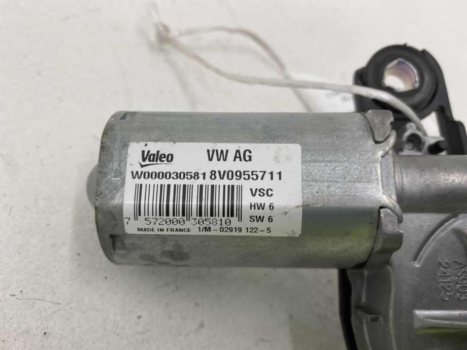 Viskermotor bakrute til Audi A3 2012-2016 (Type III, Fase 1) (8V0 955 711 D|)